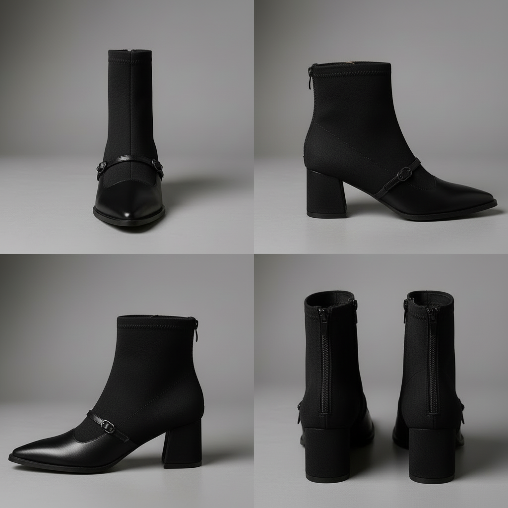 Tammy Pointed Ankle Boots