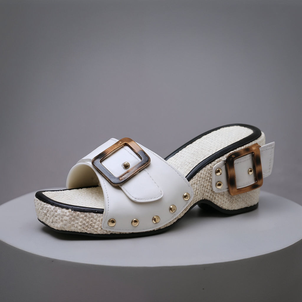 Stassi Platform Mules
