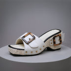 Stassi Platform Mules