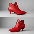 Briella Kitten Heel Booties