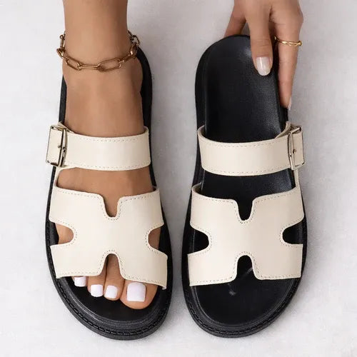LUNARA – Women's Orthopaedic Walking Sandals with Arch Support & Cushioned Comfort