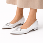 Satin Bridal Flats