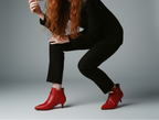 Briella Kitten Heel Booties